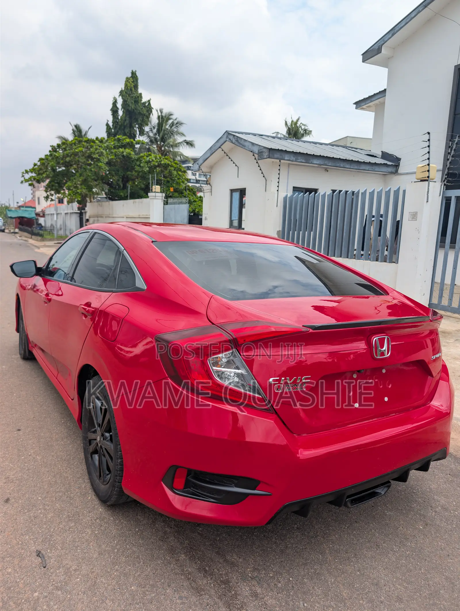Honda Civic Sport 2021 Red