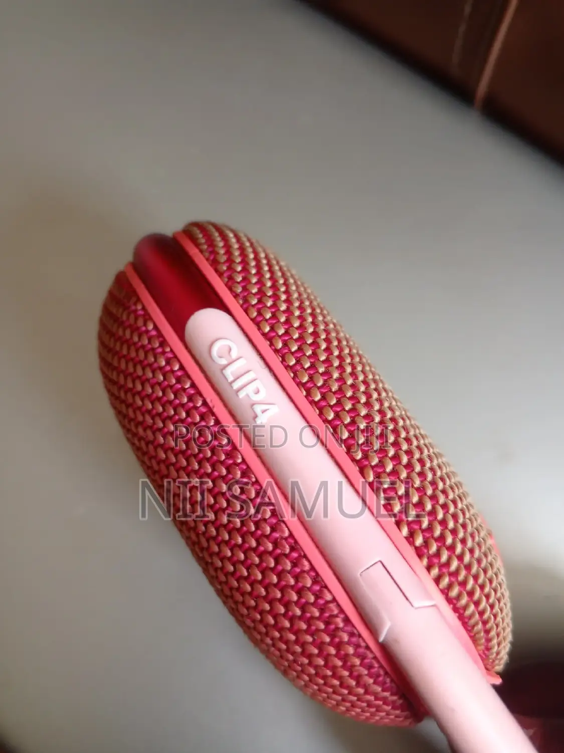 JBL Clip 4 Bluetooth Speaker.