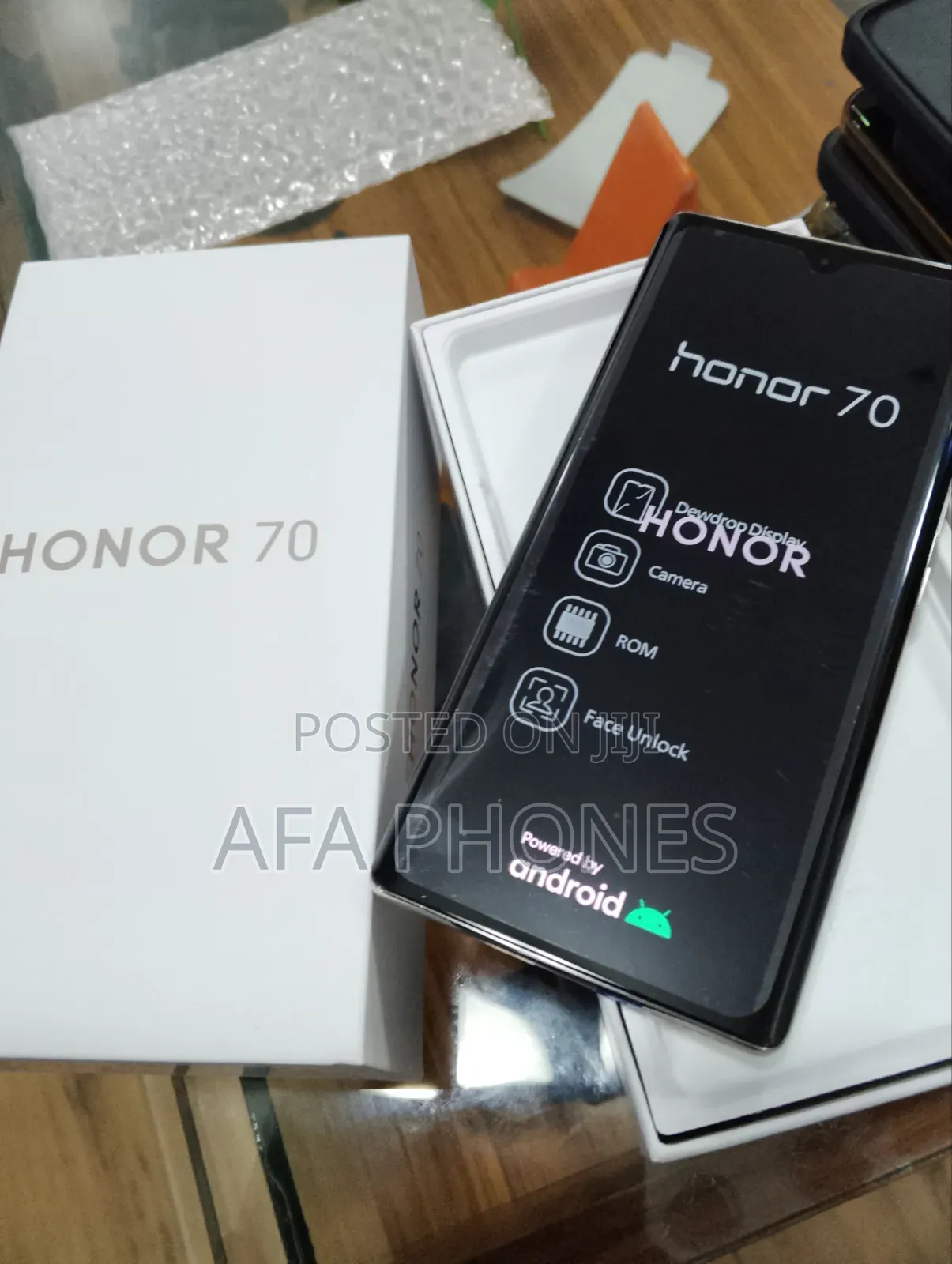 New Honor 70 256 GB Black