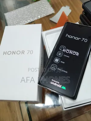 New Honor 70 256 GB Black
