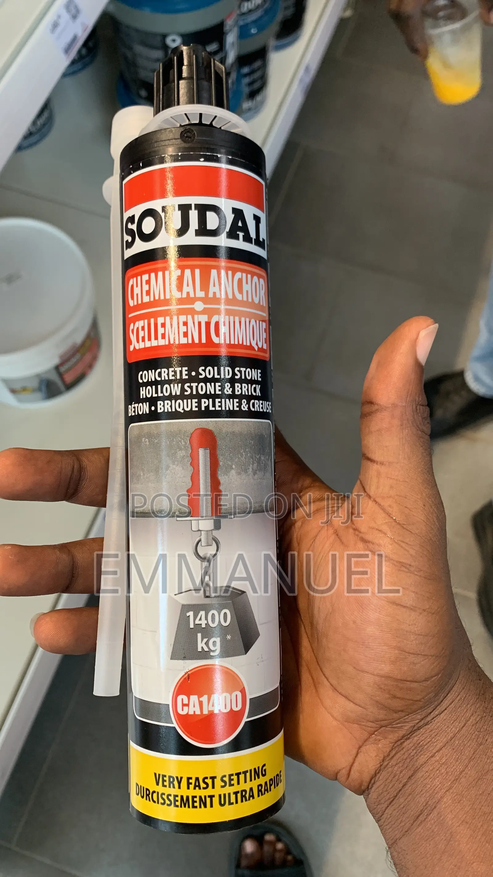 Soudal Chemical Anchol Epoxy
