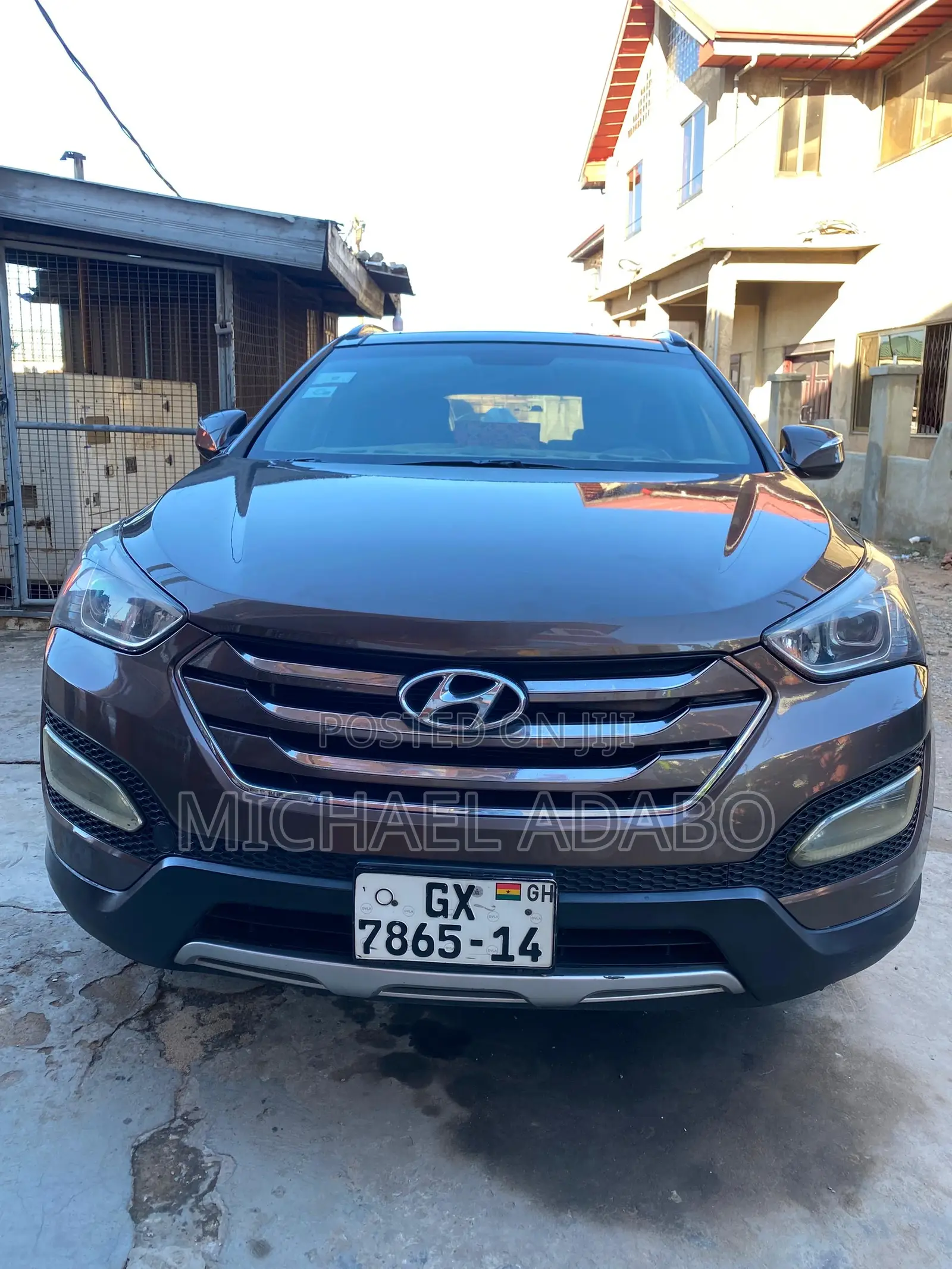Hyundai Santa Fe GLS 4dr SUV AWD (3.3L 6cyl 6A) 2014 Burgundy