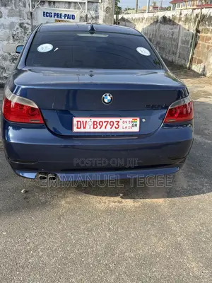 BMW 5 Series 2005 Blue