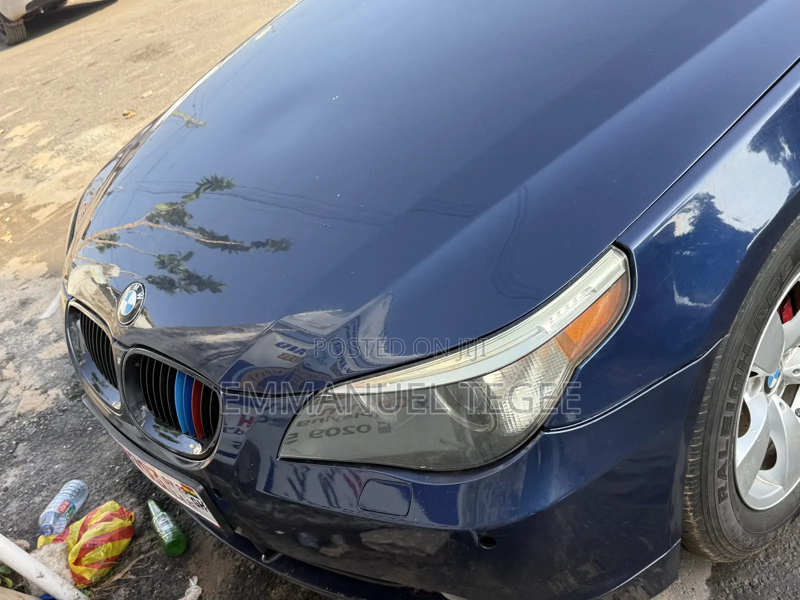 BMW 5 Series 2005 Blue