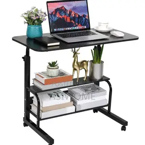 Adjustable Study Desk With Two Shelves