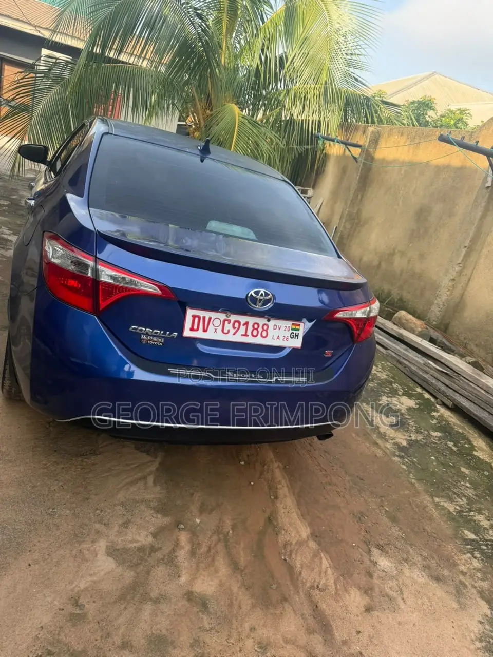 Toyota Corolla 2014 Blue