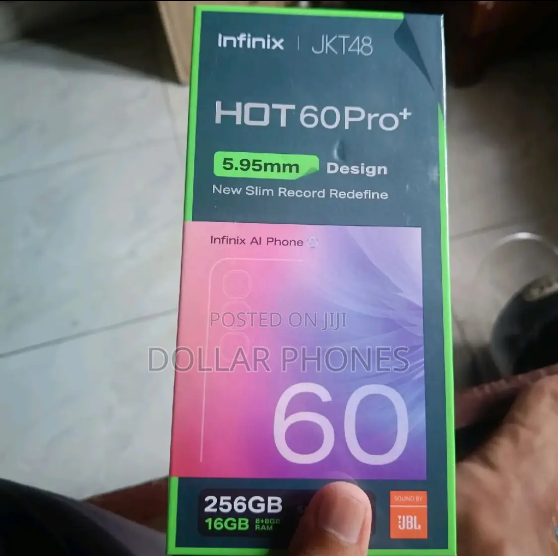 New Infinix Hot 60 Pro+ 256 GB Gray