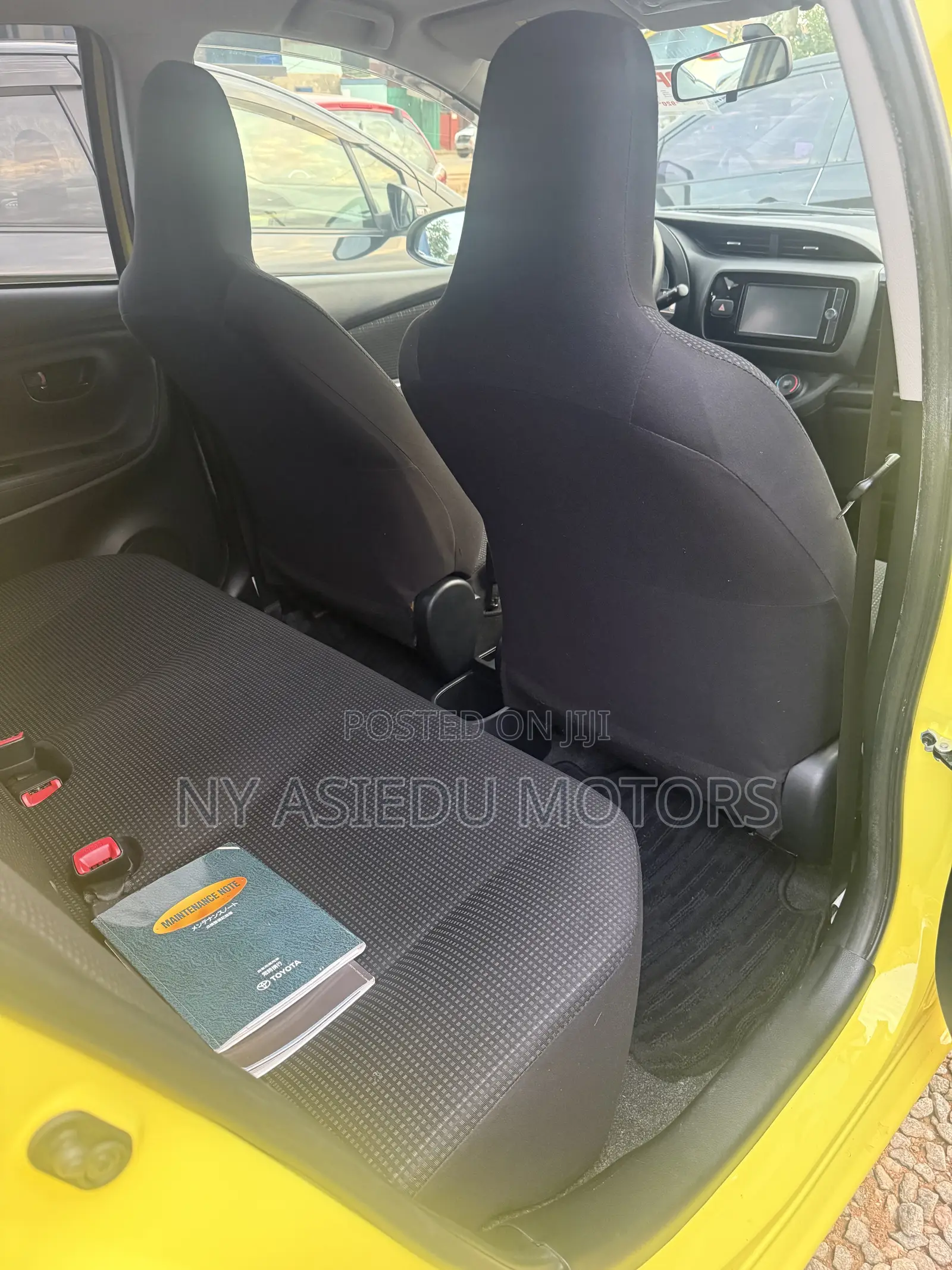 Toyota Vitz 1.3 FWD 5dr 2015 Yellow