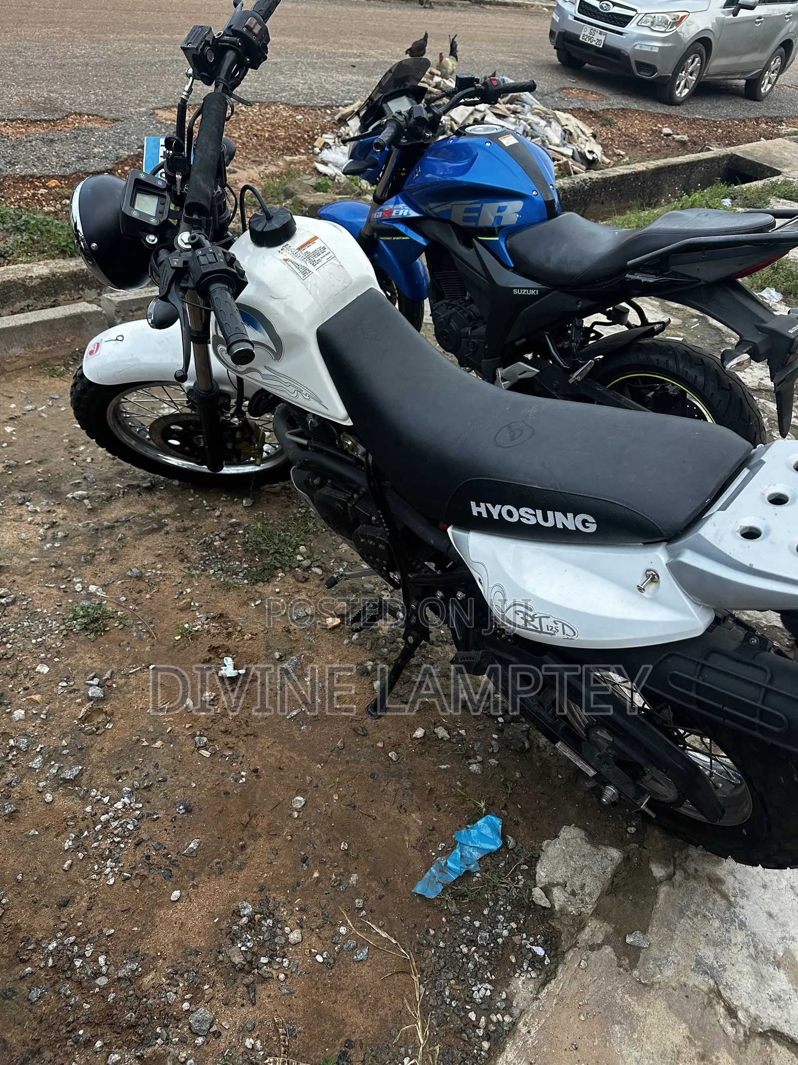 Hyosung GT250R 2022 White