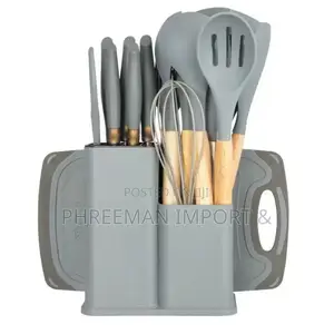 Thick Silicone 19 Pieces Kitchenware Set