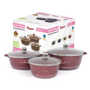 Disine Regina 6 Pieces Granite Cookware