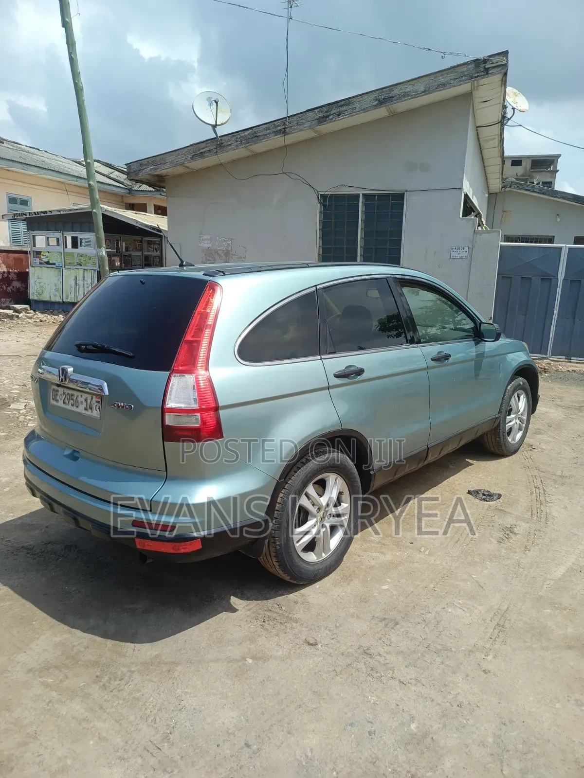 Honda CR-V 2011 Green