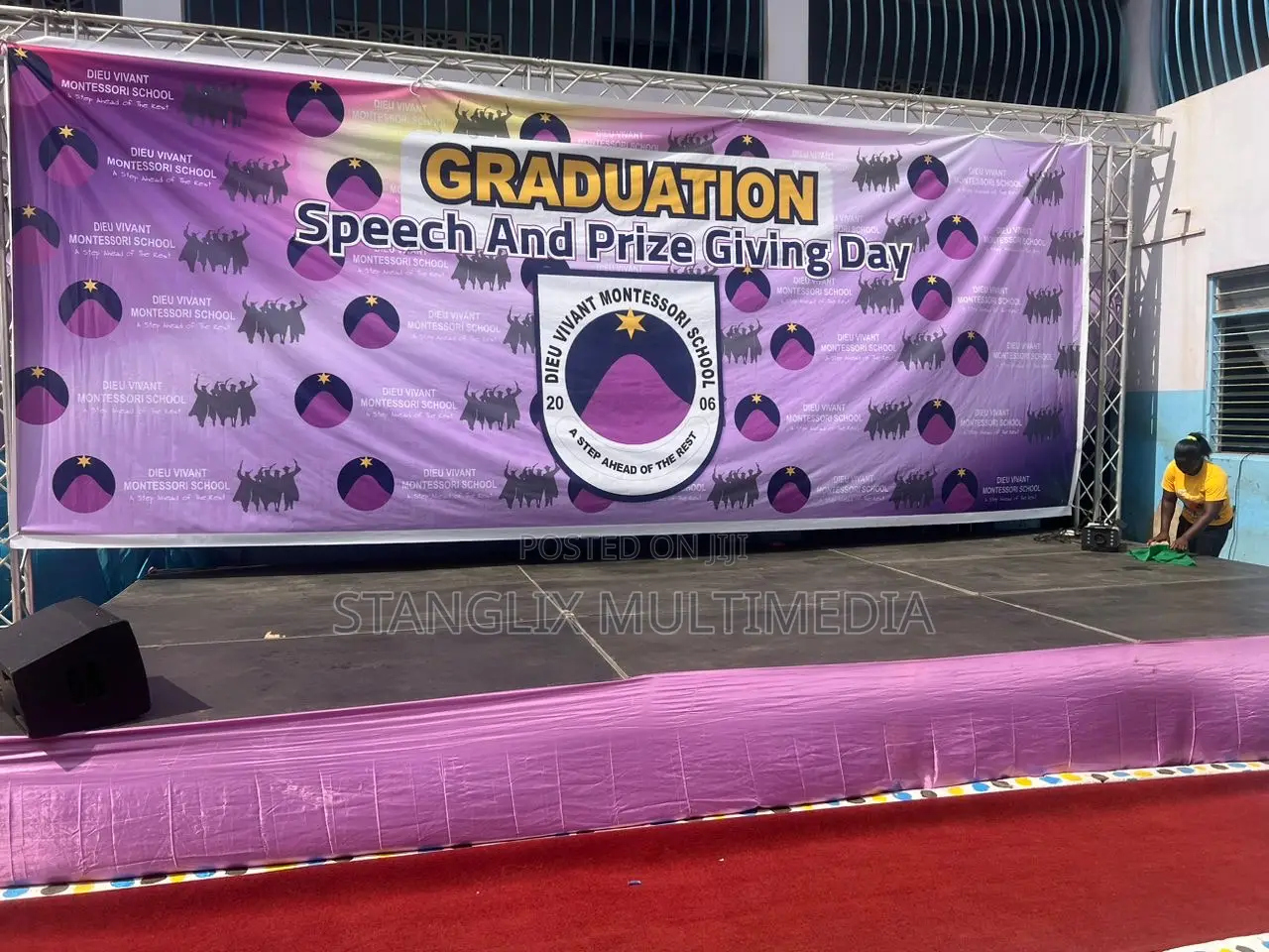 Stage for Graduation