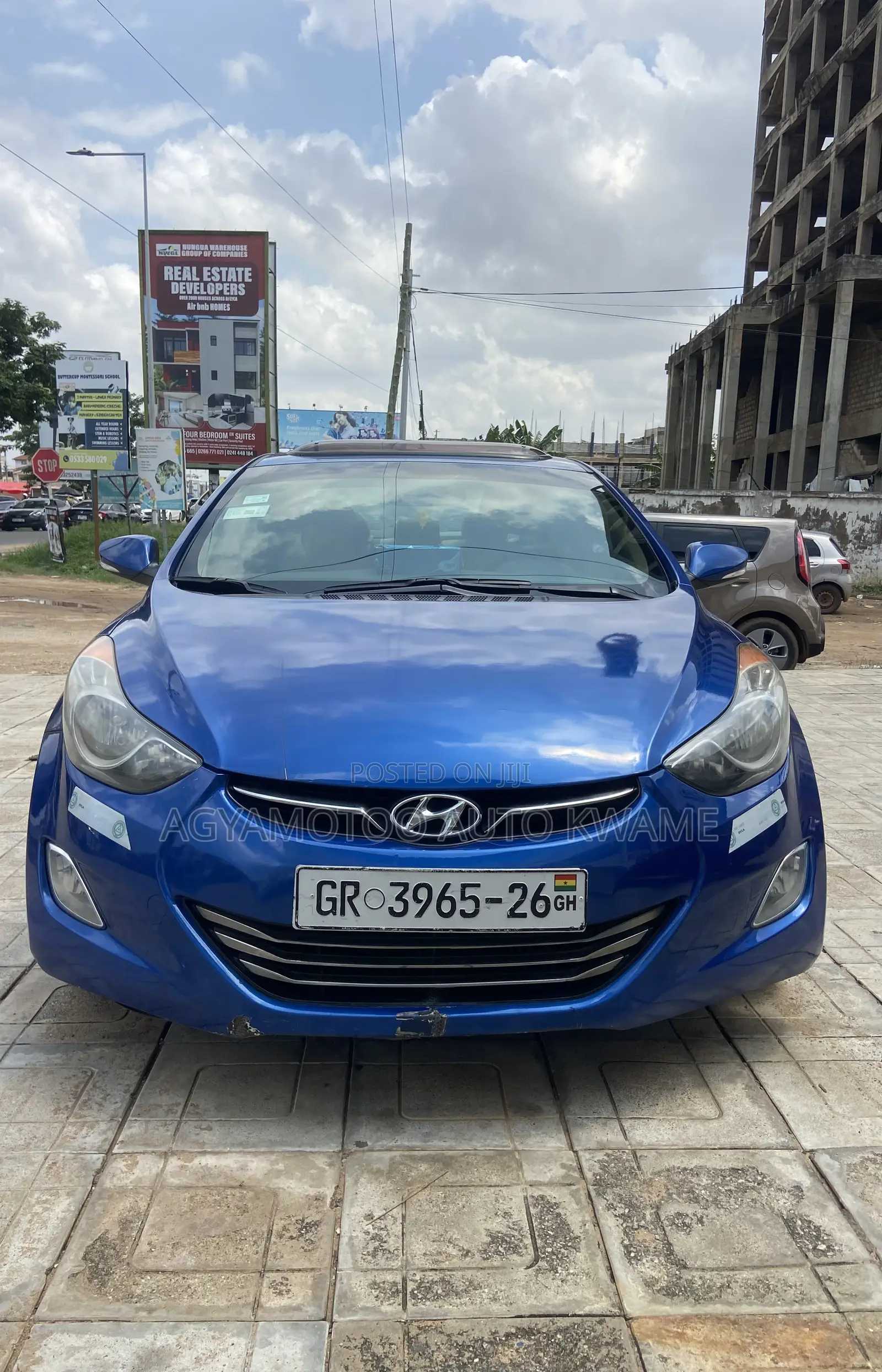 Hyundai Elantra Limited Sedan FWD (1.8L 4cyl 6A) 2013 Blue
