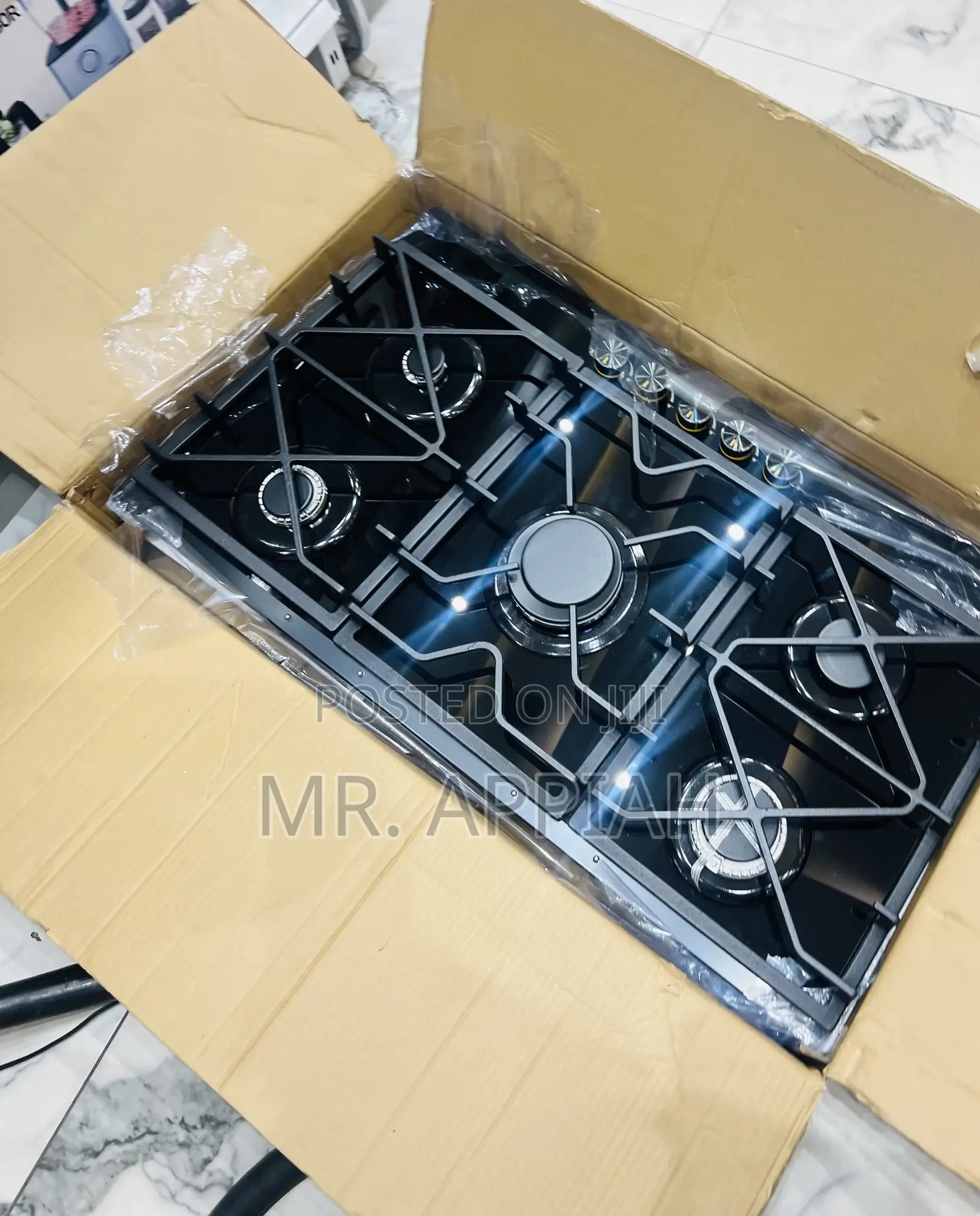 Order Affordable Kenwood 90cm 5 Gas Hob(Tempered Glass) 