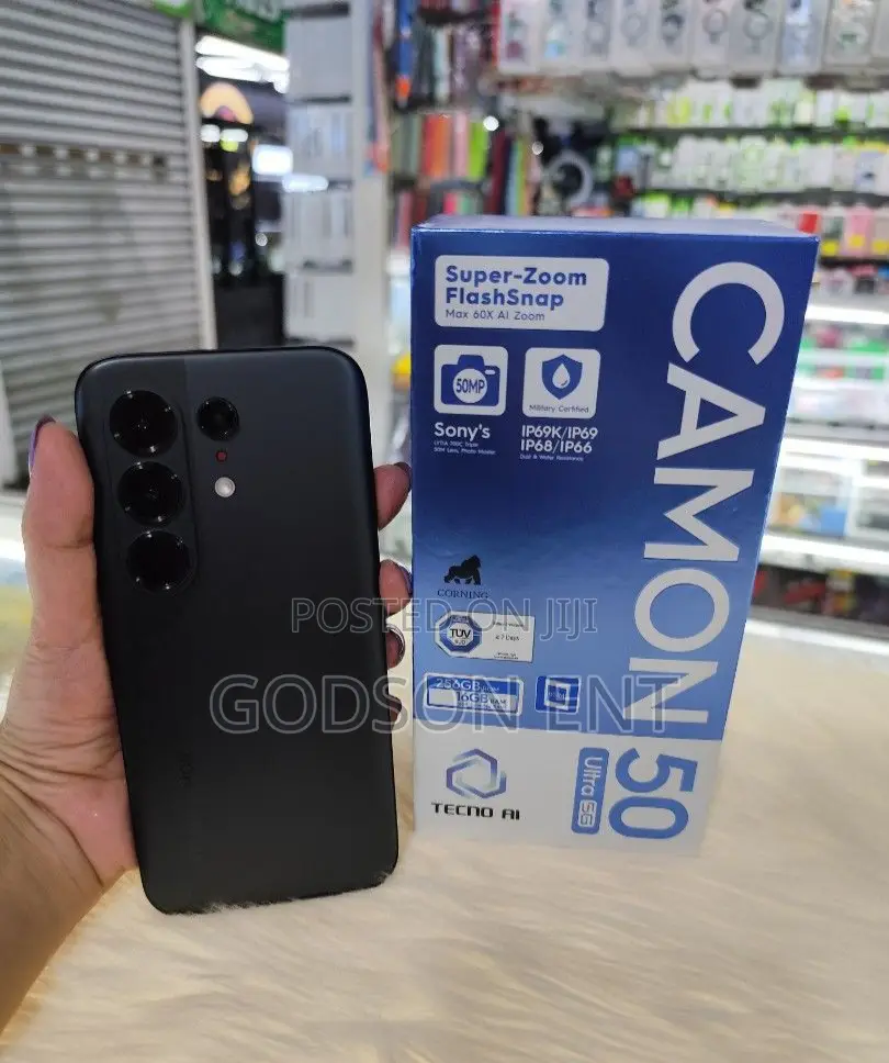 New Tecno Camon 50 Ultra 512 GB Black