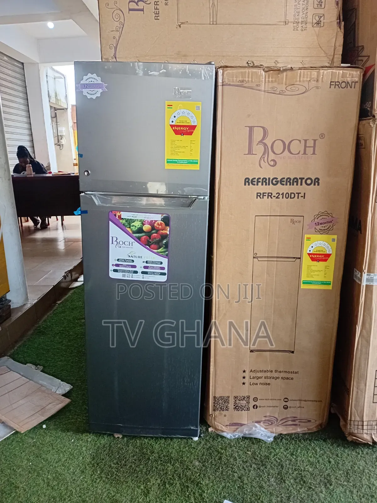 Roch 168l Fridge – Deep Cooling Power, Everyday Fresh Guarantee168l