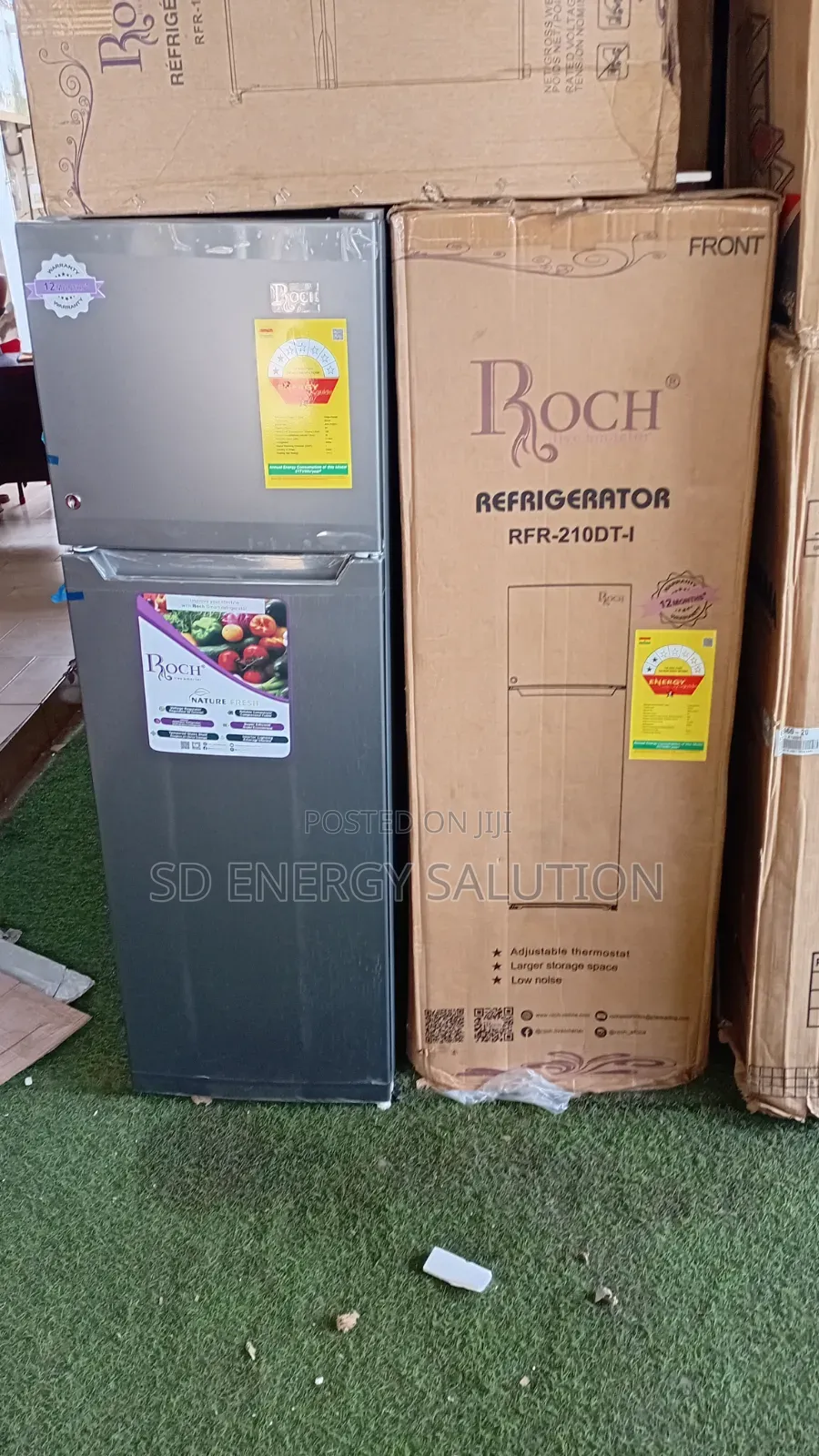 Roch 168l Double Door Refrigerator – Energy Saving Stylish 168l