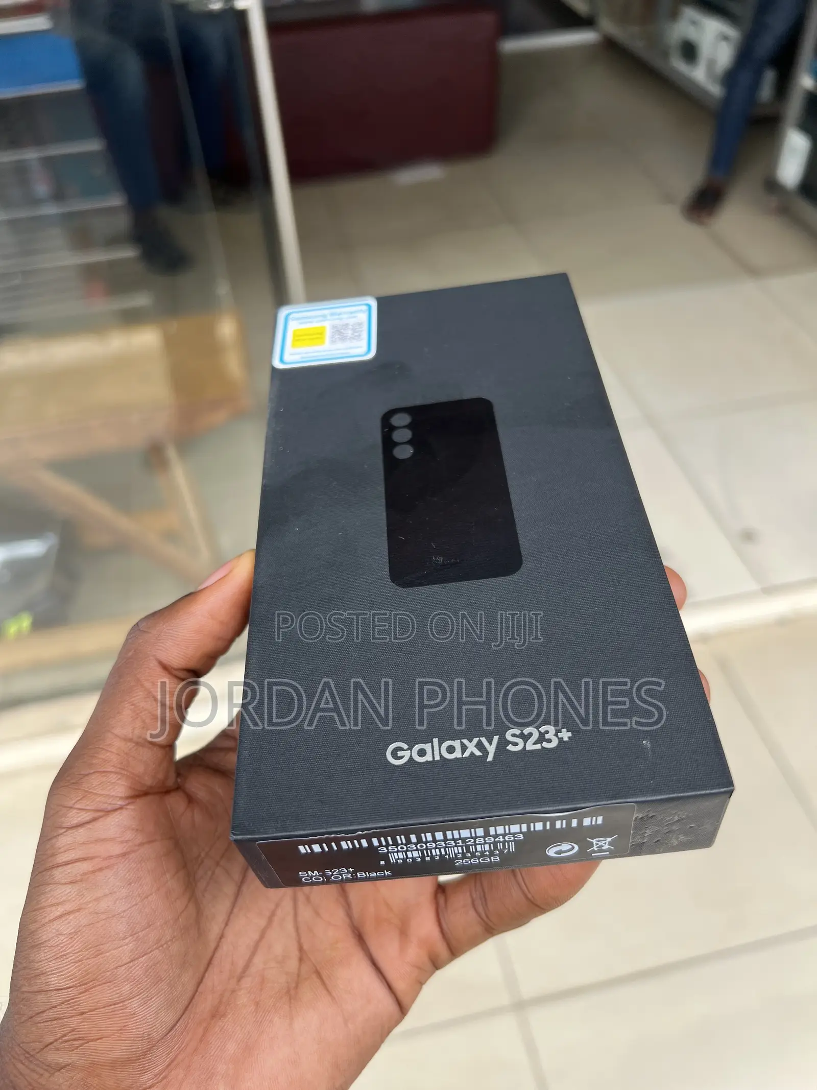 New Samsung Galaxy S23+ 256 GB Black