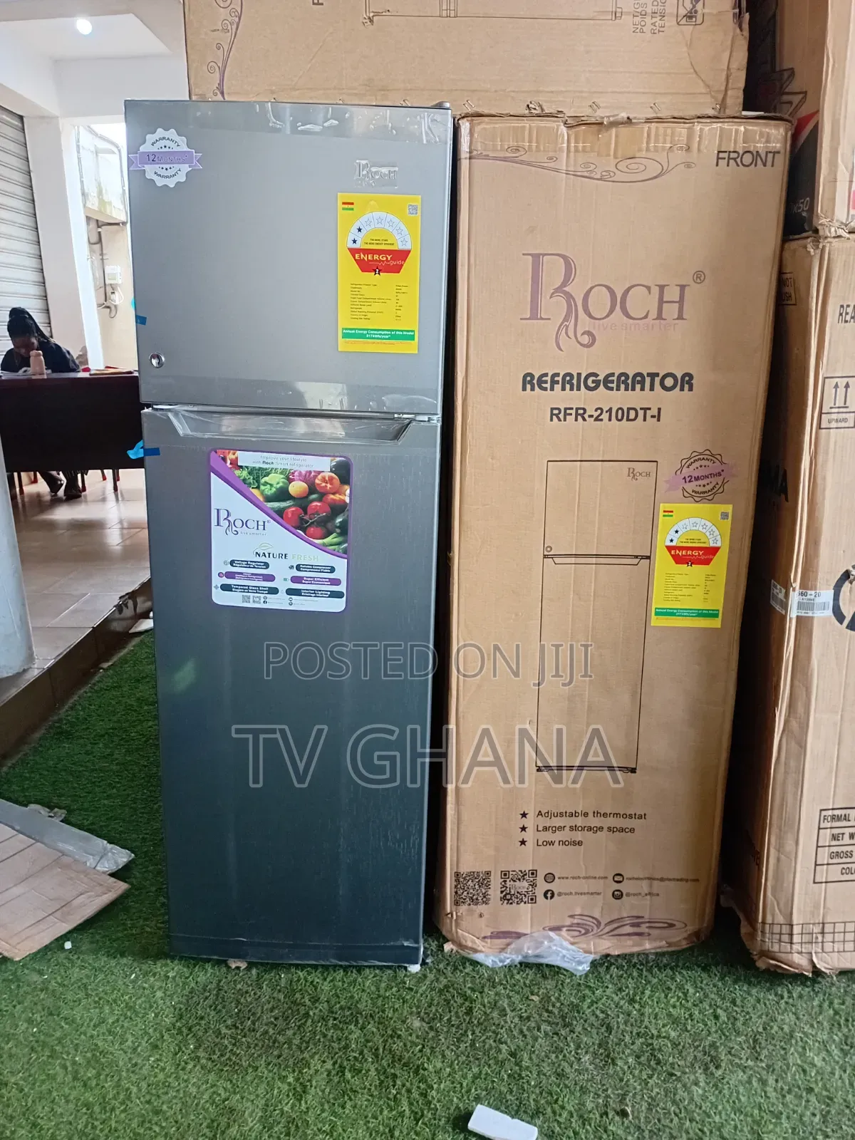 Roch 168l Double Door Fridge – Freshness Engine for Every Home168l