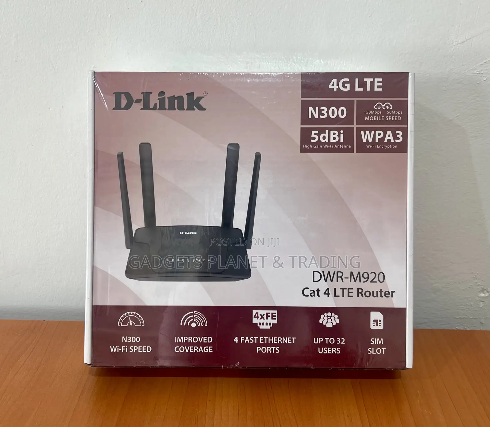 D-Link DWR-920 Wireless N300 4g Lte Universal Router - DWR-M920