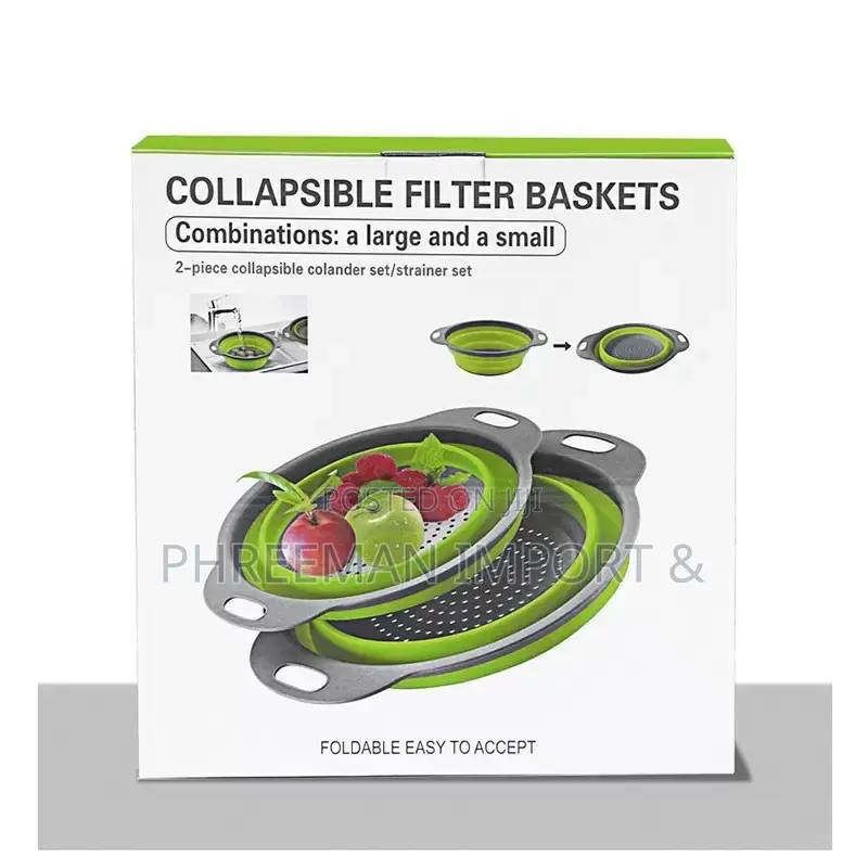 3 in 1 Collapsible Filter Basket