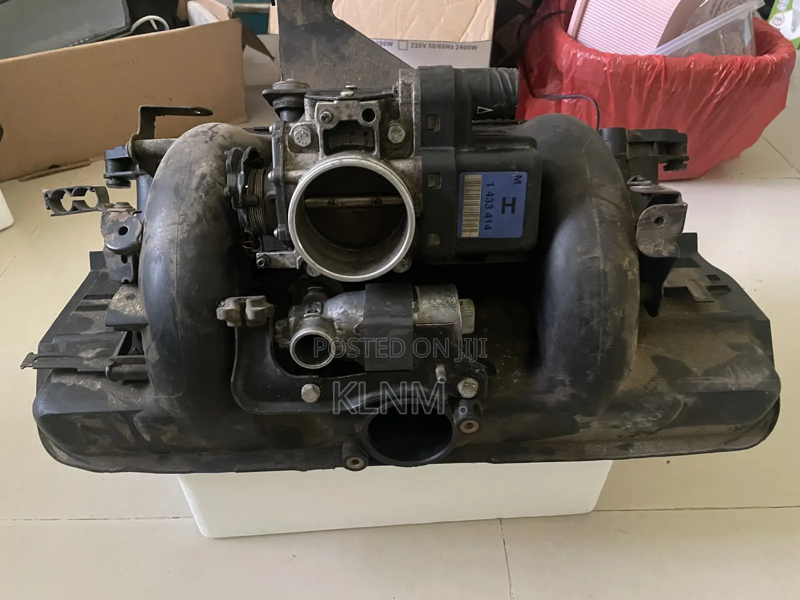 Bmw M54 E46 Double Vanos, Intake Manifold With Throttle Body.