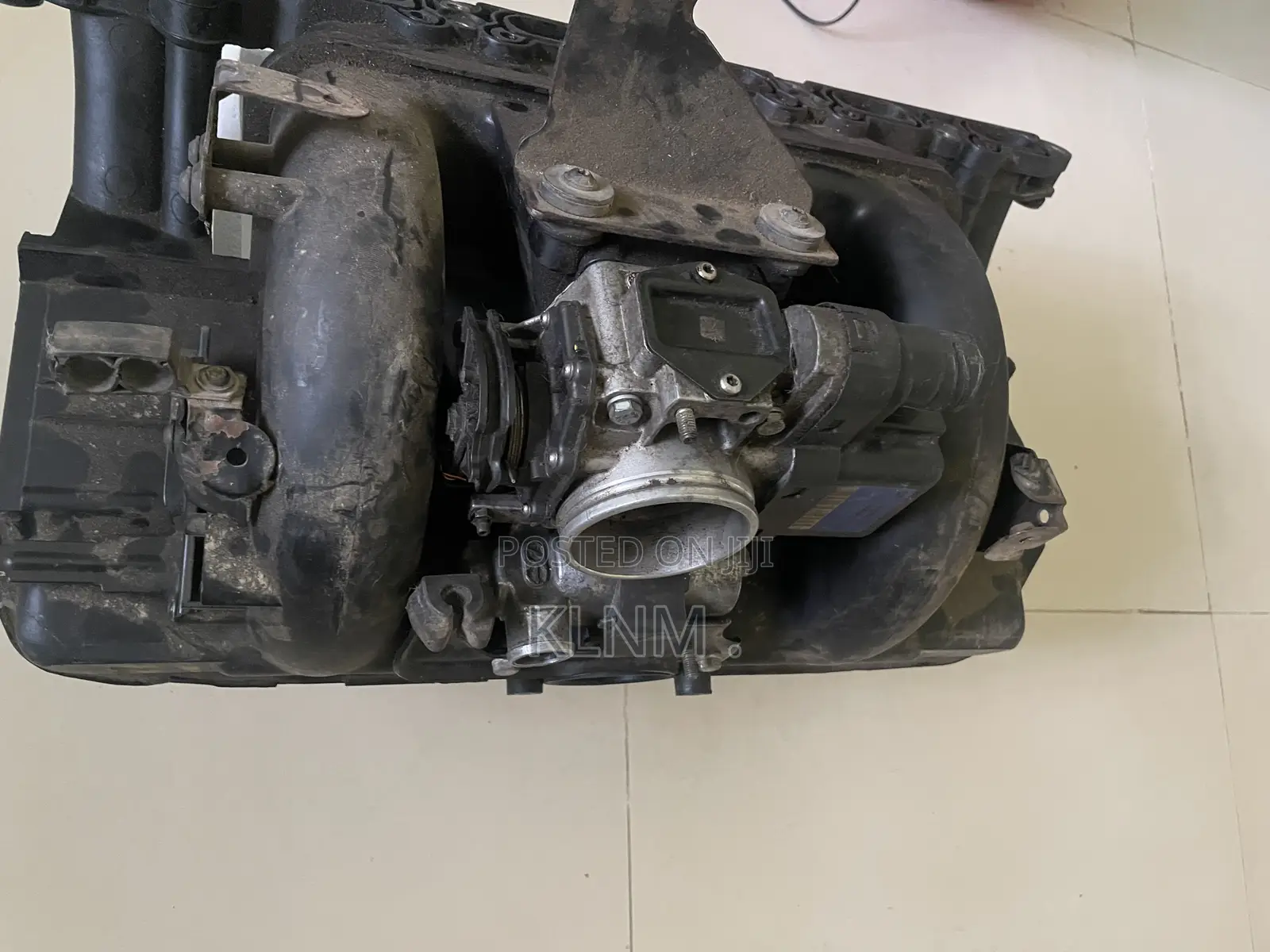Bmw M54 E46 Double Vanos, Intake Manifold With Throttle Body.