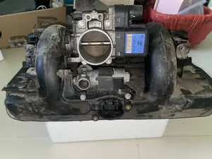 Bmw M54 E46 Double Vanos, Intake Manifold With Throttle Body.