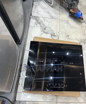 Efficient Kenwood 60cm 4 Electric Built in Hob(Black) Glass 