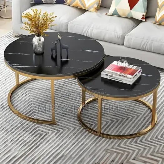 2in1 Wooden Top Table