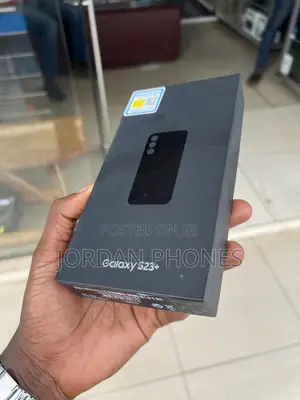 New Samsung Galaxy S23+ 256 GB Black