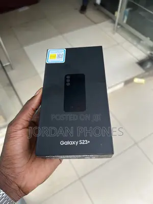 New Samsung Galaxy S23+ 256 GB Black