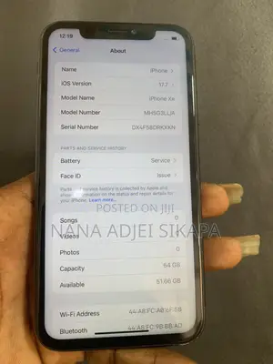 Apple iPhone XR 64 GB Black