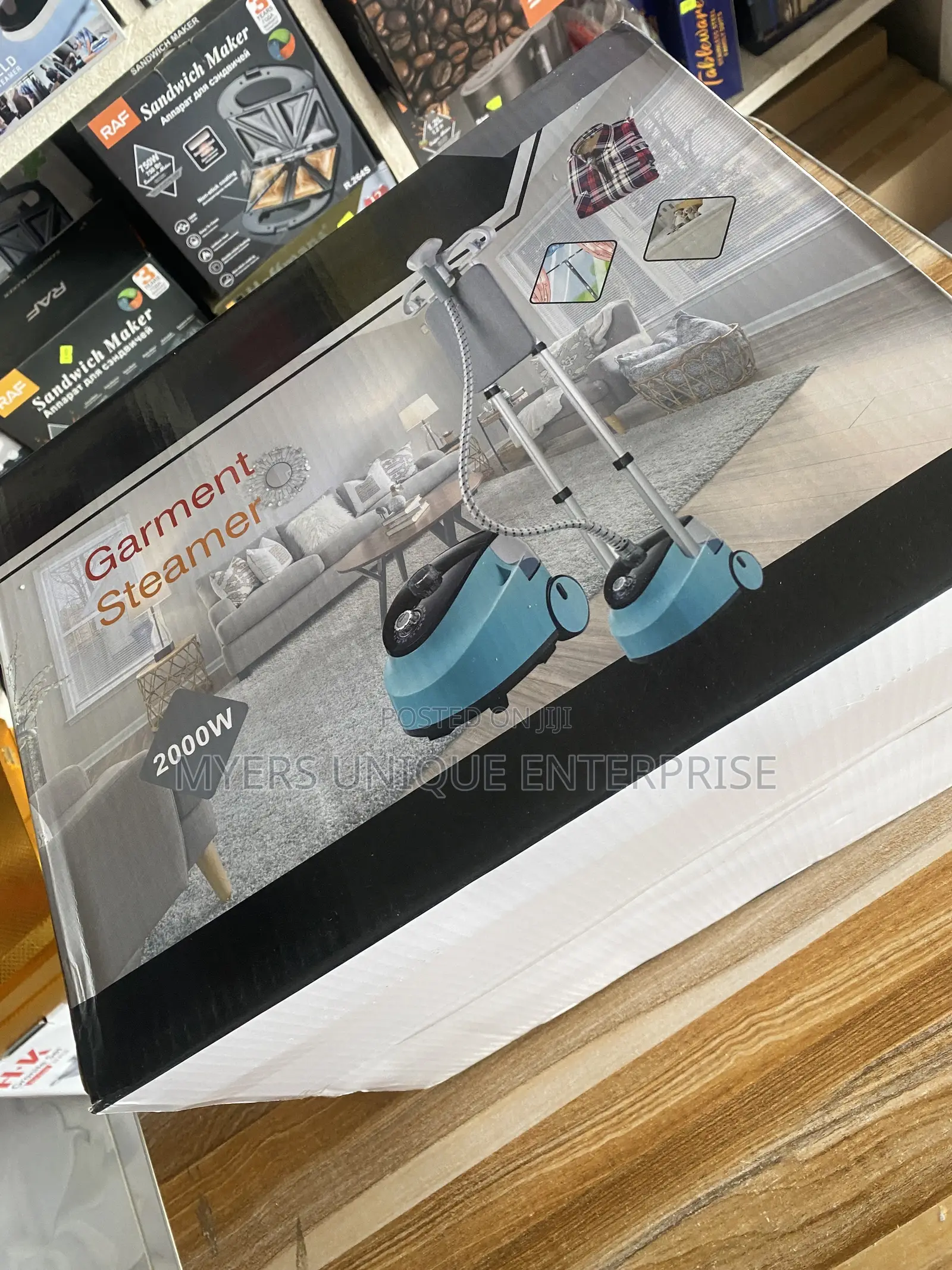 Upgraded Standing Garment Steamer-No Ironing Board Needed