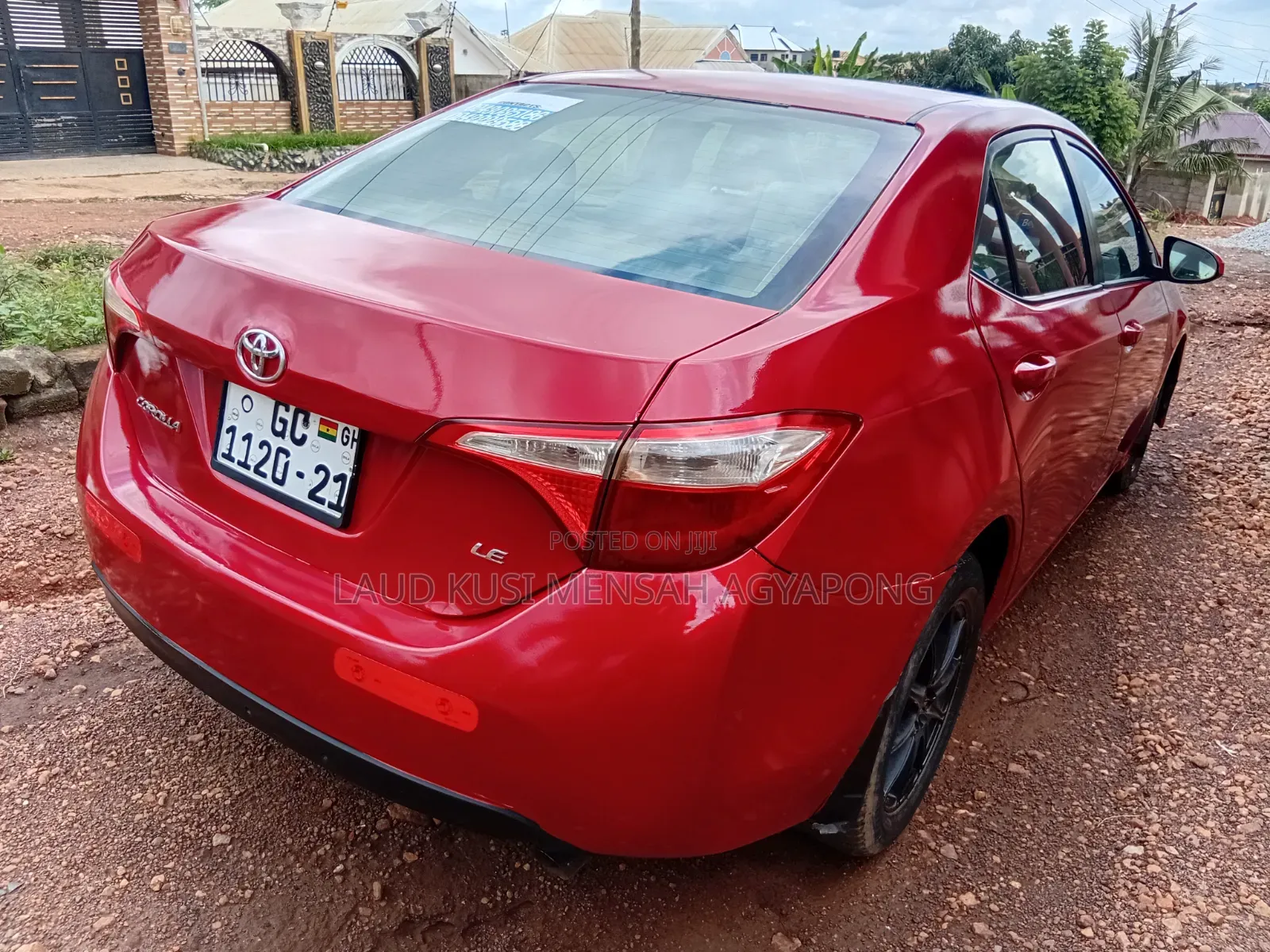 Toyota Corolla 2016 Red