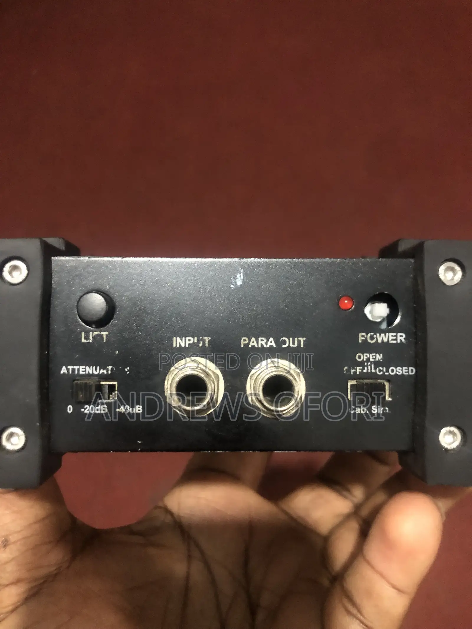 Inear Monitor System and a Di Box