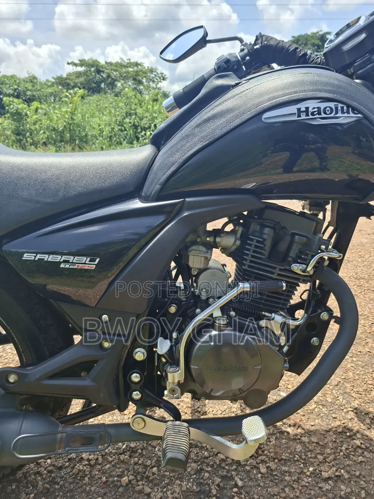 Haojue TF125 2026 Black