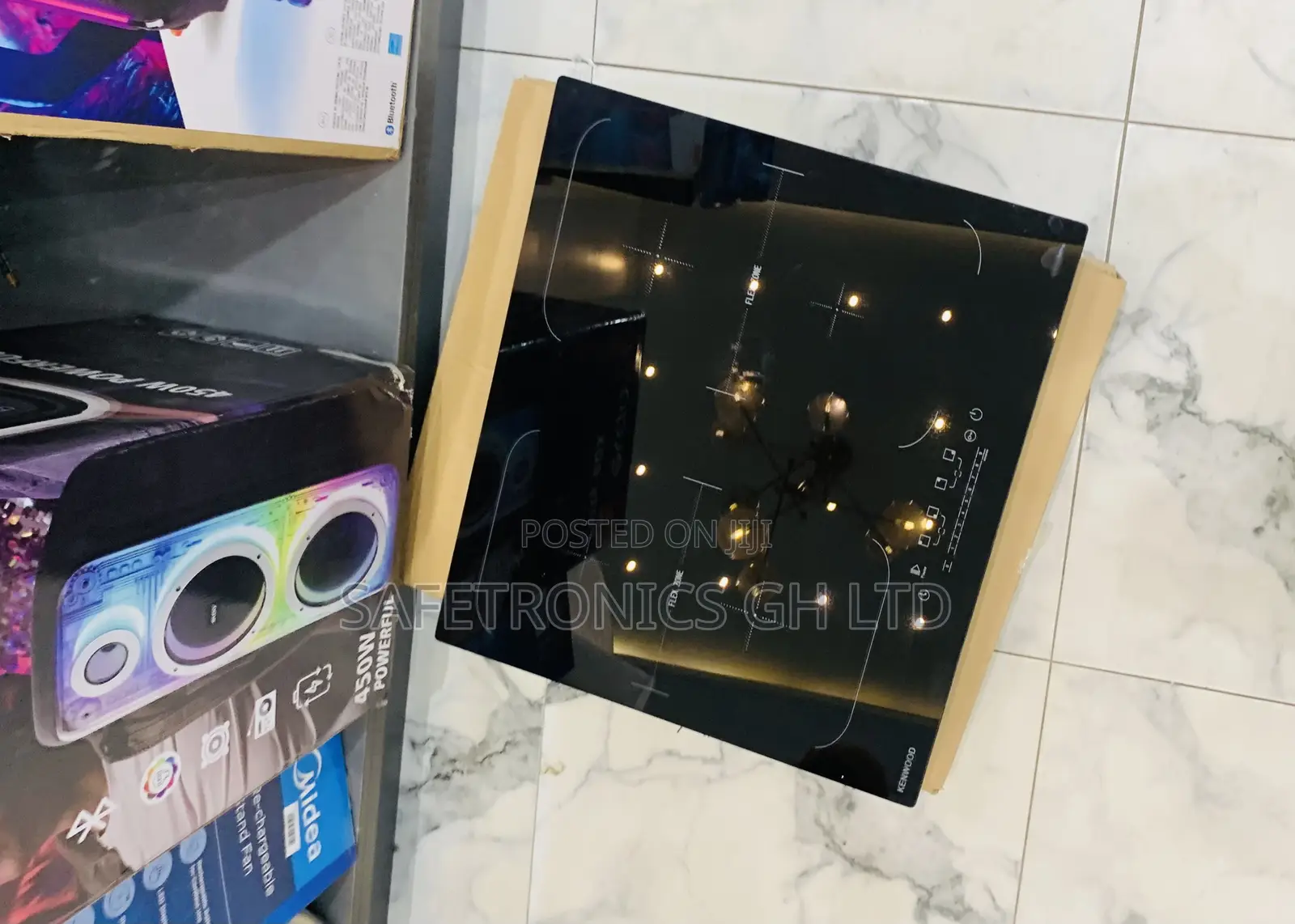 Quality Fast Kenwood 4-Electric Burner Cooker or Built-in Hob