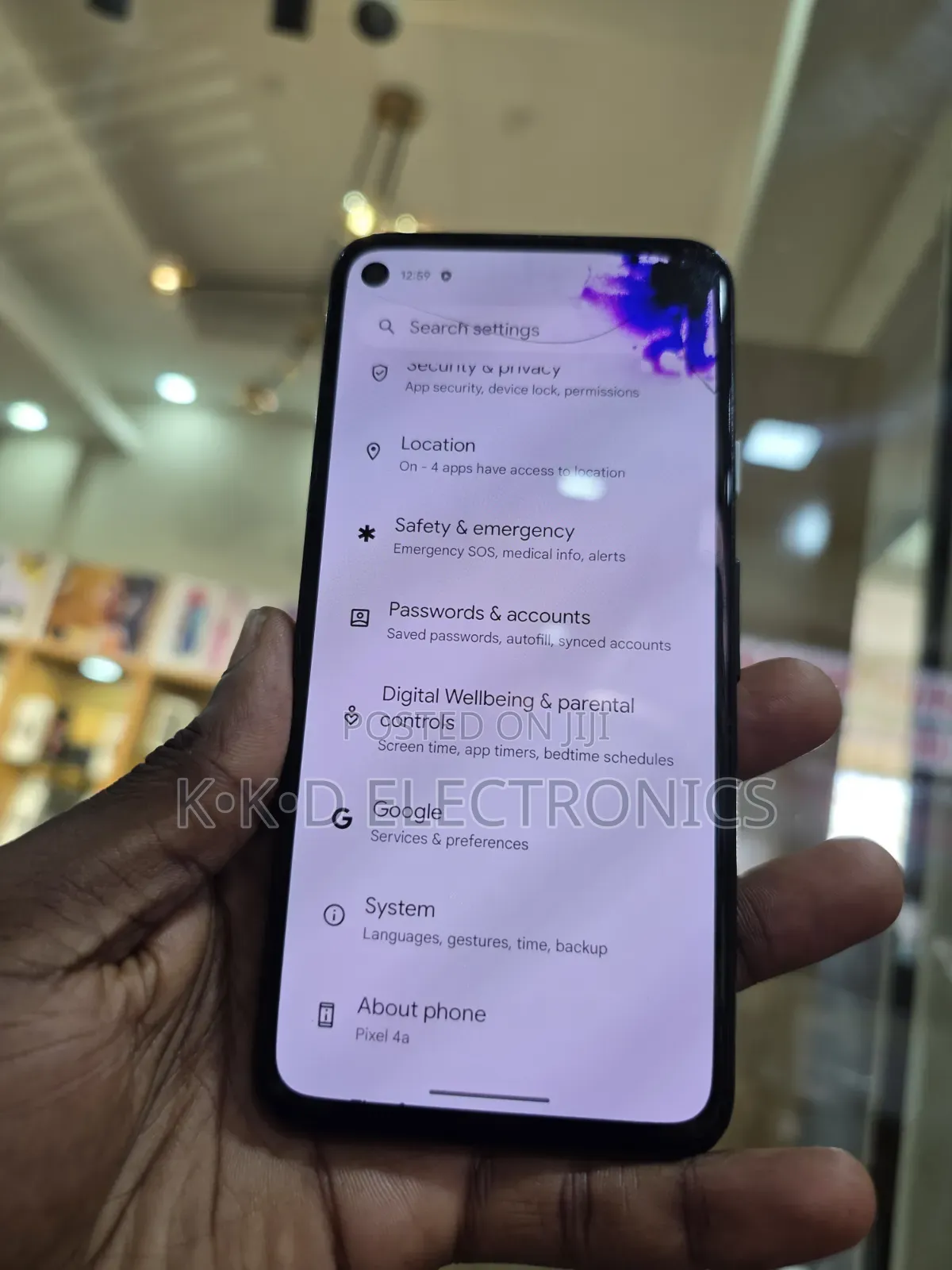 Google Pixel 4a 128 GB Black