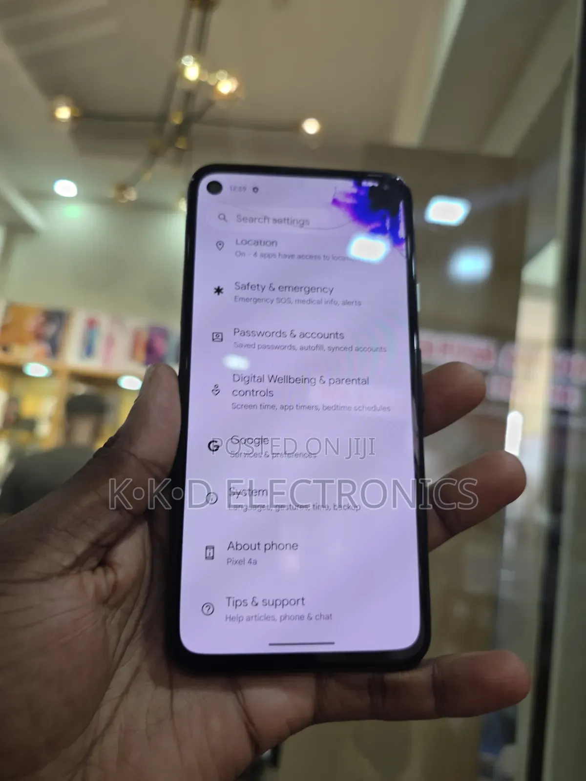 Google Pixel 4a 128 GB Black