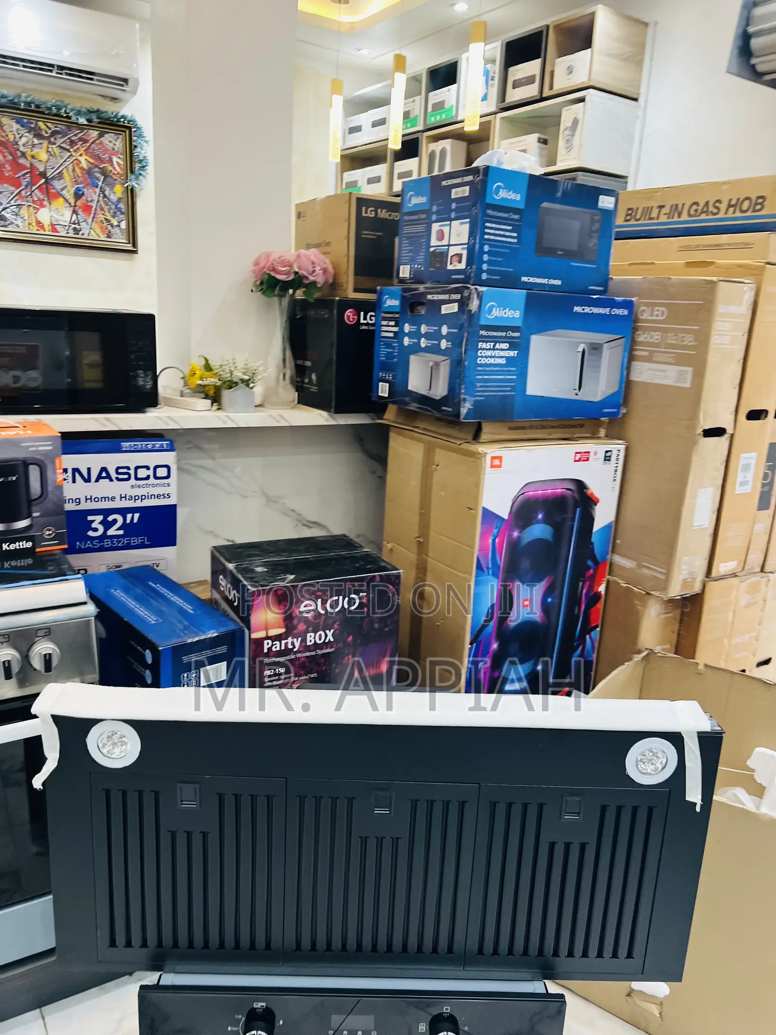 Lovely Design Kenwood 90cm Heat Extractor(Black)Built In