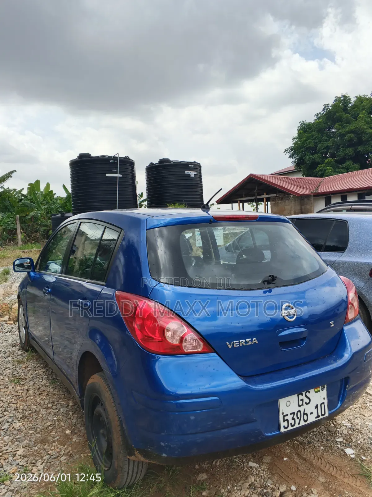 Nissan Versa 2007 Blue