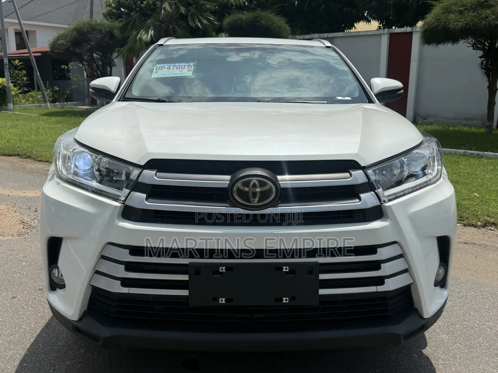 Toyota Highlander XLE 2019 White