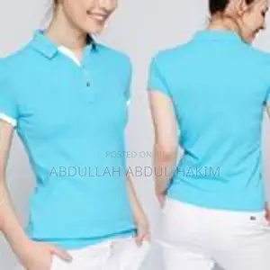 Ladies Casual Short Sleeve Polo T-Shirt