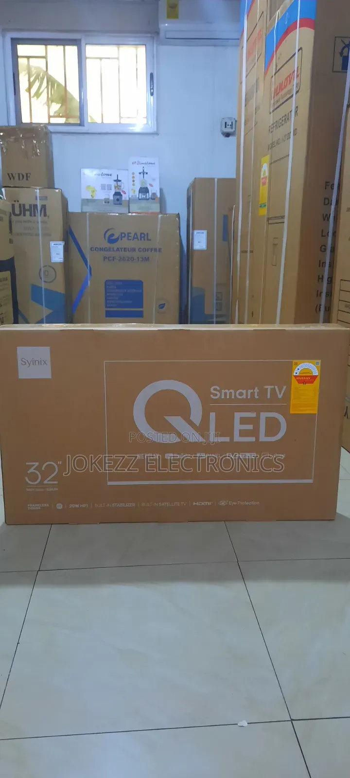 Syinix 32" Smart Qled Tv