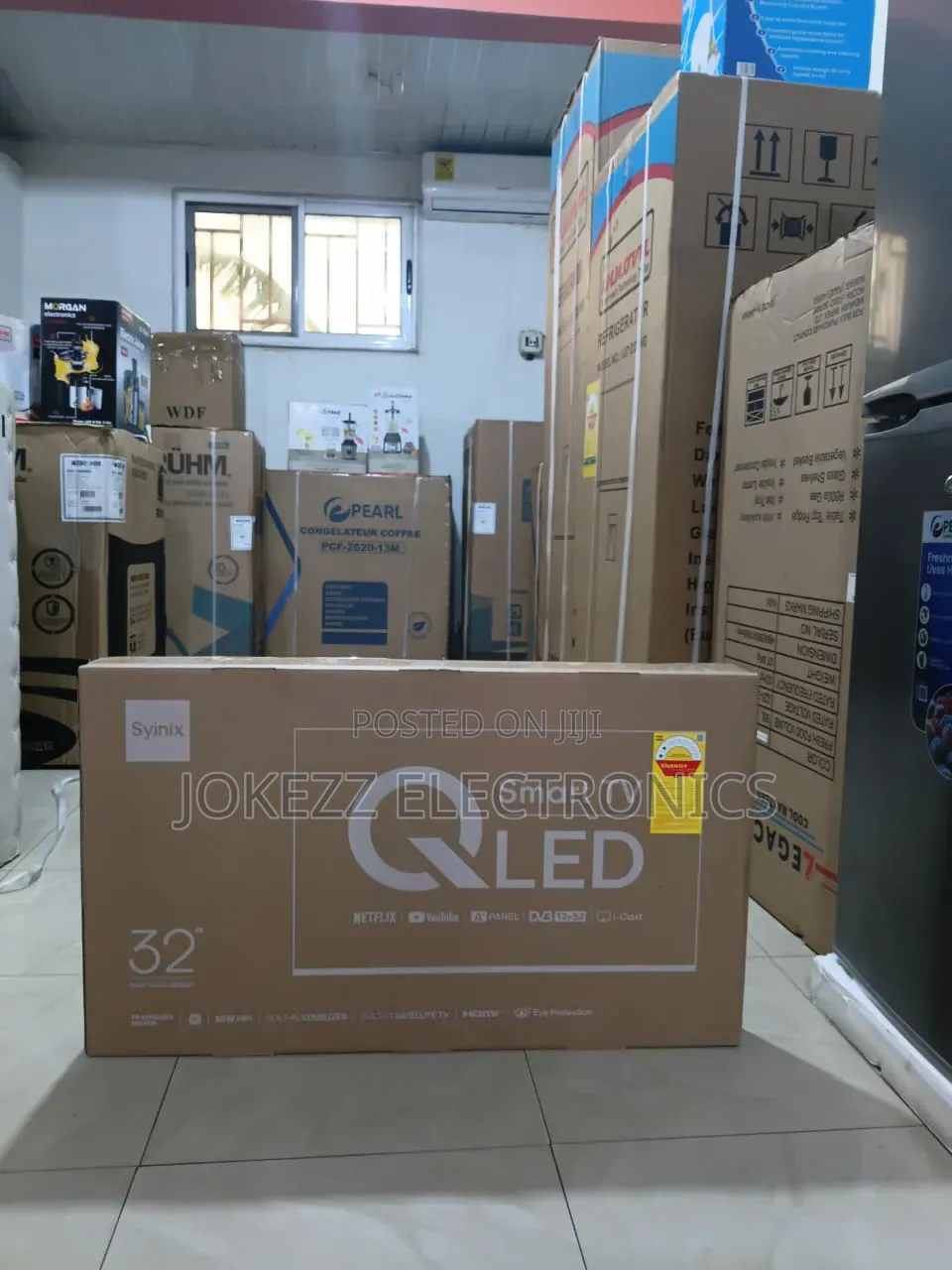 Syinix 32" Smart Qled Tv