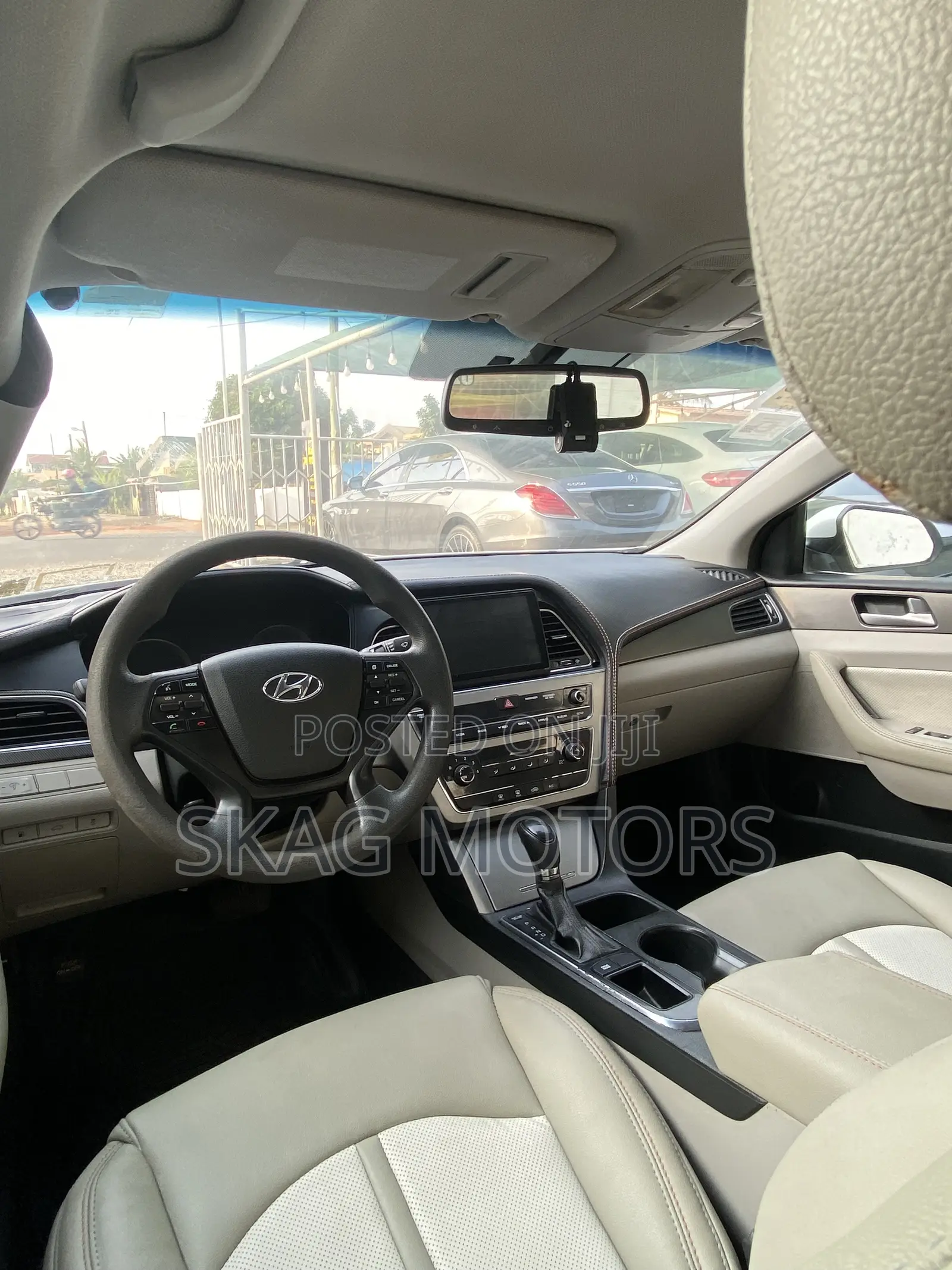 Hyundai Sonata Sport 4dr Sedan (2.4L 4cyl 6A) 2015 White