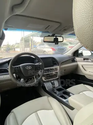 Hyundai Sonata Sport 4dr Sedan (2.4L 4cyl 6A) 2015 White