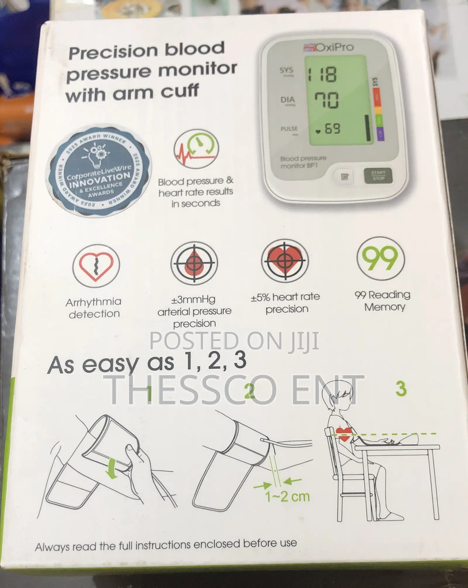 Arm Blood Pressure Monitor